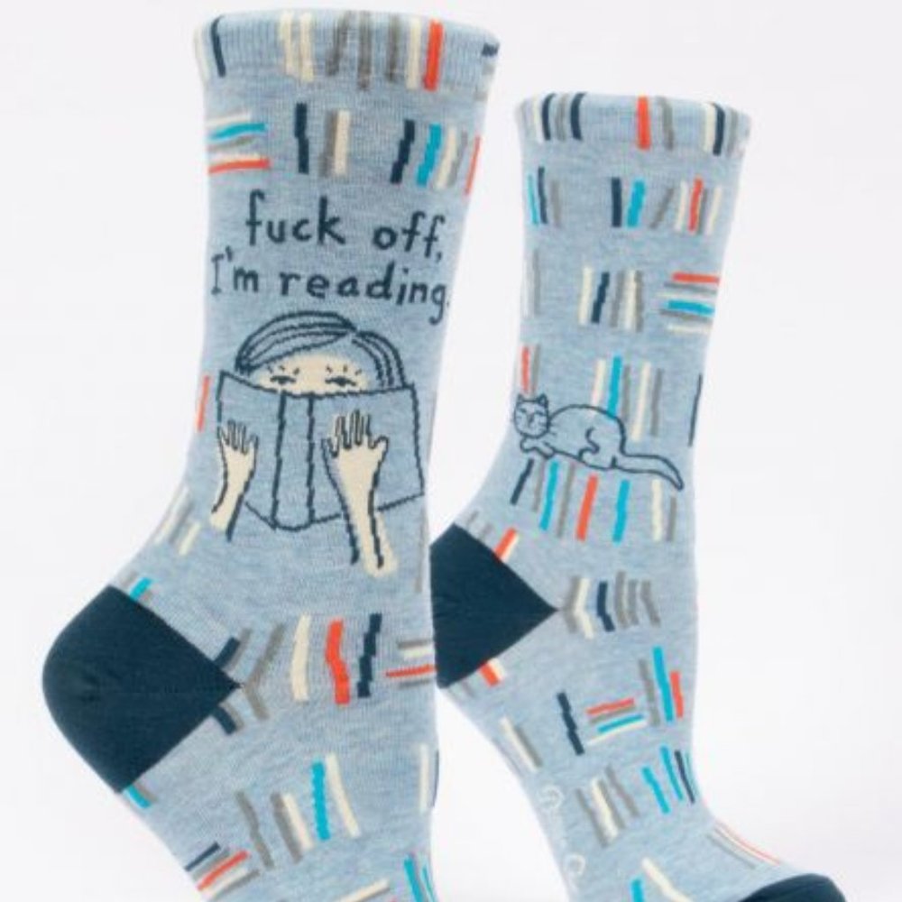 F*** Off I'm Reading Socks